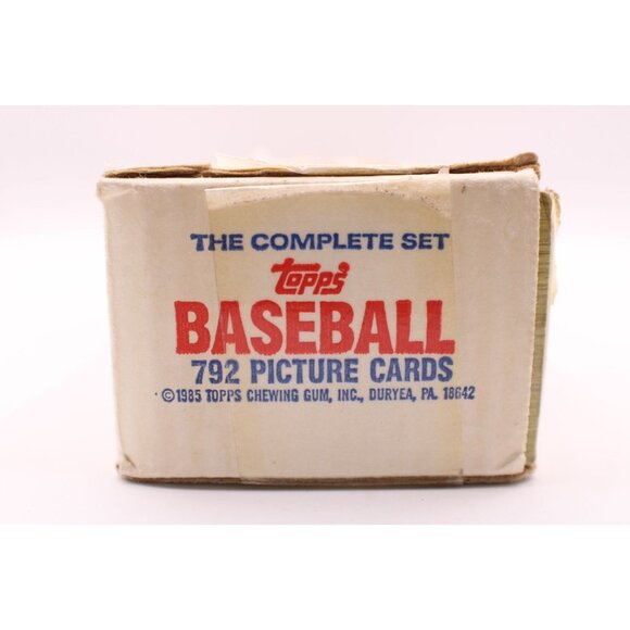 Baseball Trading Cards Topps 1985-7 Collectible Box Set Sport Team Not Counted - Picture 7 of 11